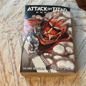 Attack on Titan Manga Vol. 1-2-3